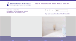 Desktop Screenshot of elcaminowomen.com